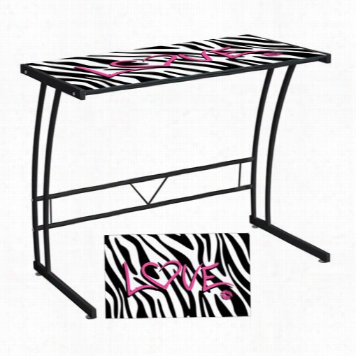 Lumisource Ofd-tm-bitsgl-z Zebra Love  Sigma Desk