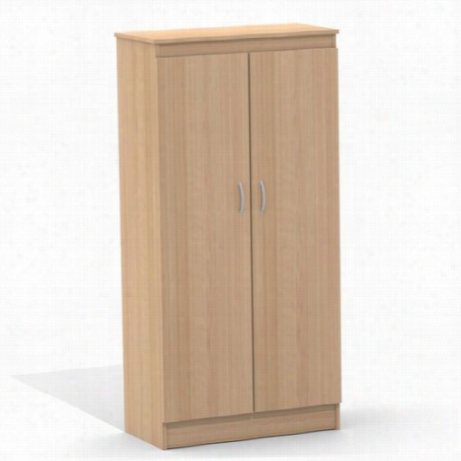 Nexera 563 Essentials 2 Doors Storage Unit In Natural Maple