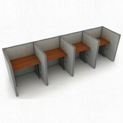 Ofm T1x4-4737-v Rize 47"&;quot; X 37"" 1x4 Privacy Statio Nunits With Vinyl Panels