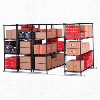 Ofm X5l4-4824 X5 Lite - 84"" X 24"" 4x4 Shelf Units With Tracks Included