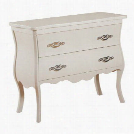 Powell Furniture 474-394 Bombay Chest In White