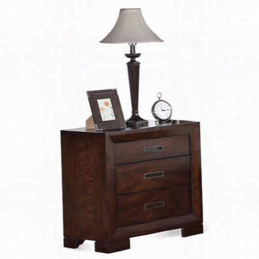 Riversidde 75869 Riata Three Drawer Nightstand