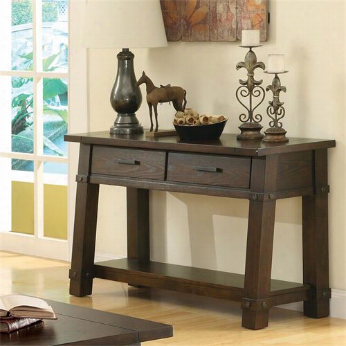 Riverside 76514 Windrid Ge Anngle-leg Console Table