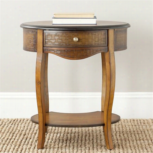 Safavieh Amh4074a Arthur End Table In Brown