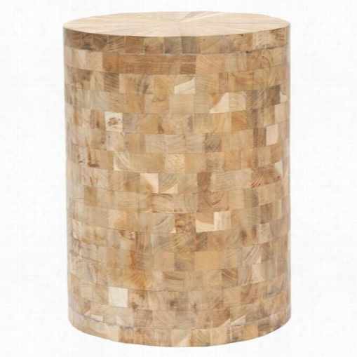 Safavieh Fox1006a Tioga Stool In Light Maple