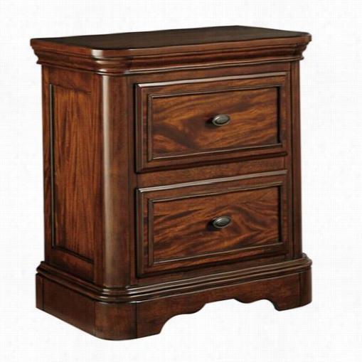 Signature Design By Ashley B700-92 Leximore Two Drawer Nightstand
