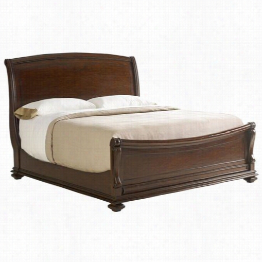 Stanely Furniture 128 Continental Bedroom Queen Sleigh Bed