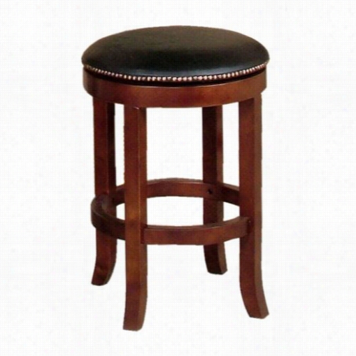 Warm Designs 1782c Acappucccino 24""h Swivel Barstool Without Back In Cappuccino