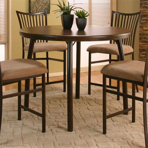 Sunset Tradnig Cr-d8775-57 Gunstock Pub Table In Brown