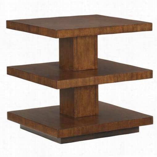 Tomky Bhaama 536-952  Ocean C Lub Lagoonl Amp Table In Bali/dark Walnut