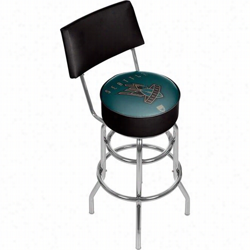 Trademark Ames Vaf1100-sb Seattle Bombers Bar Stool