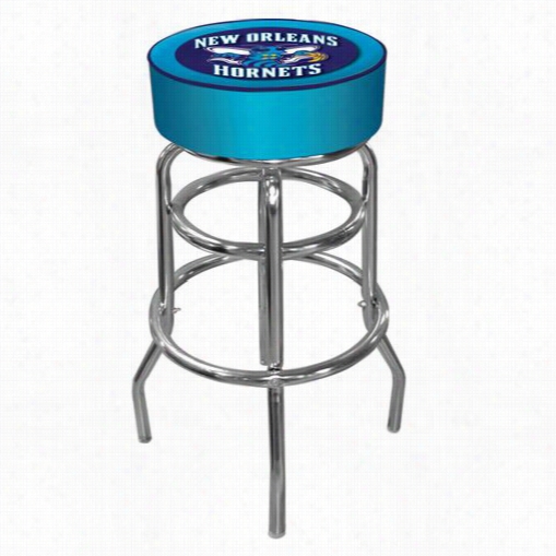 Trademark Home Nba1000-noh New Orl Eans Hornets Nba Padded Swivel Bar Stool