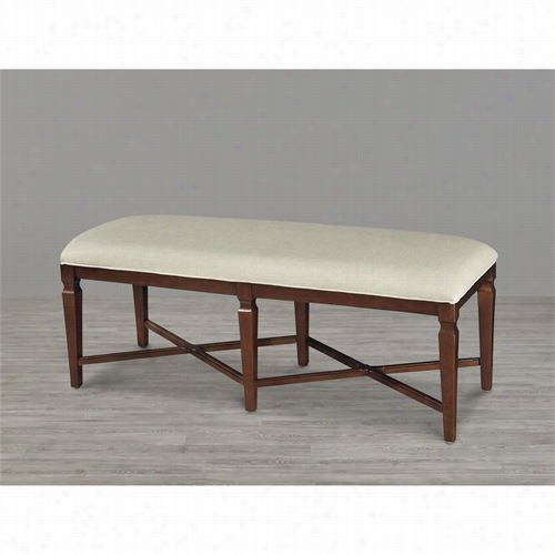 U Niversal Furniture 352380-rta Silhouette Bed End Bench In Truffle