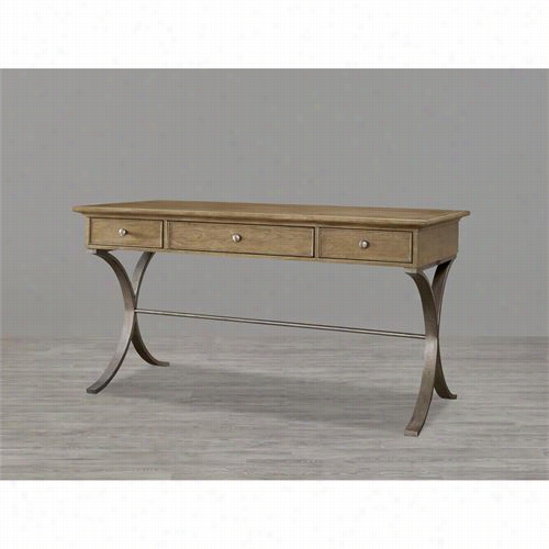 Universa Furniture 414413 Moderne Revery Inscription Desk In Bisque