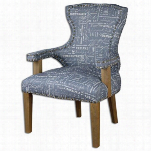 Extreme 23168 Citographie Armchair In Gray-haired Linen