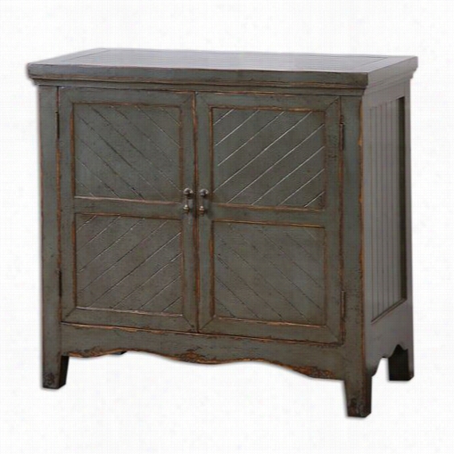 Uttermost 24413 Matayas Solace Cabinet In Gray