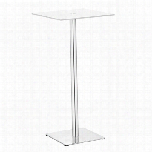 Zuo 601168 Dimensional Bar Table In White