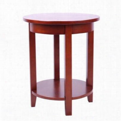 Alaterre Asca1260 Shaker Cottage Rroun Accent Table