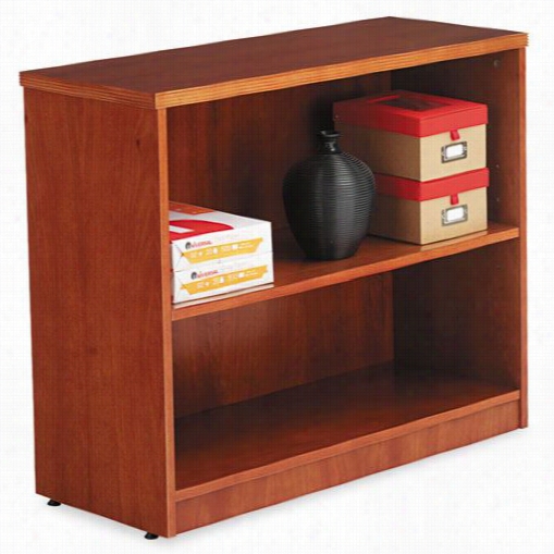 Alera Aern623036 Verona Veneer Series Bookcase And Two-shelf