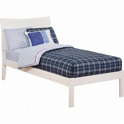 Atlantic Furniture Ar912100 Soho Twin Bed With An Open Foot Rail