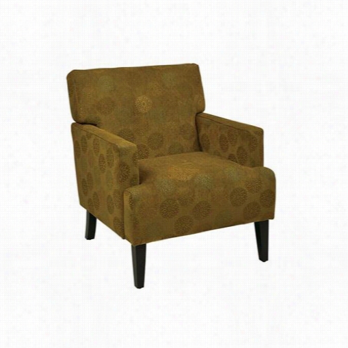 Avenue Six Car51a Carrington Arm Chair In Espresso