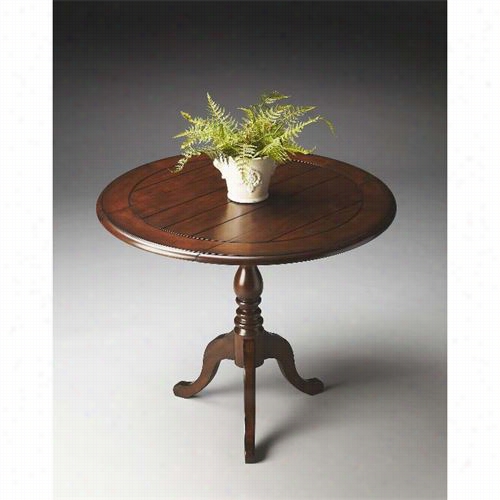 Butler 2926251 Mastterpiece Drop-leaf Accent Table In Nutmeg