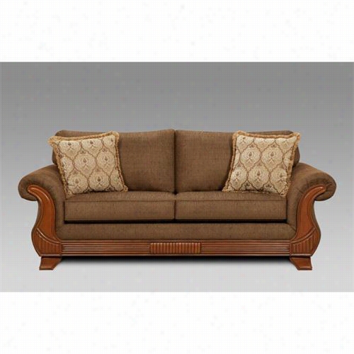 Chelsea Home Furniture 198403-kb Shannen  Sofa In Kindred Brown