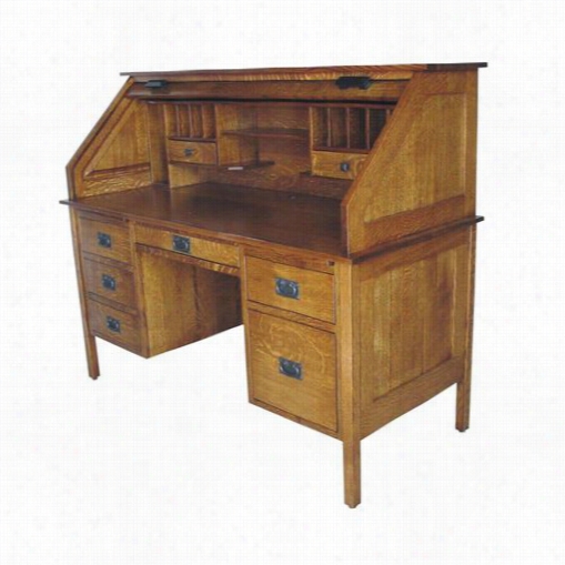 Chelsea Home Furniture 365-207 Yale Rolltop 59"" Desk