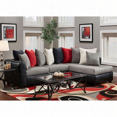 Chelea Home Furn1ture 476700-sec-vb Corianne 2 Piece Sectional