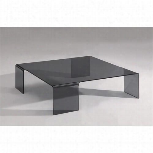 Chintaly Imports 7260-ct Square Bent Cocktail Table