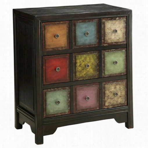 Coast To Coast 46211 31-1/2"" 3 Drawer Chest In Conde Weathered Multicolor