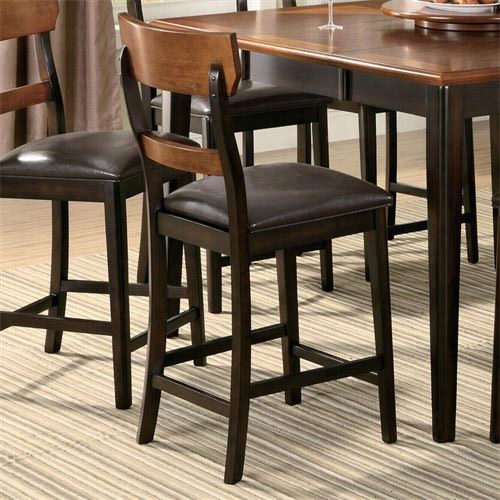 Coaster Furniture 10 2199 Franklin Counter Height Stool Ino Ak And Brown - Set Of 2