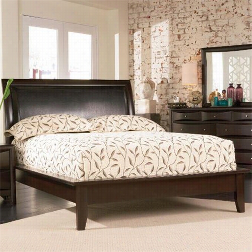 Coaster Furniture 200410q Phoenix Contemporary Queen Pkatform Bed In Cappuccino