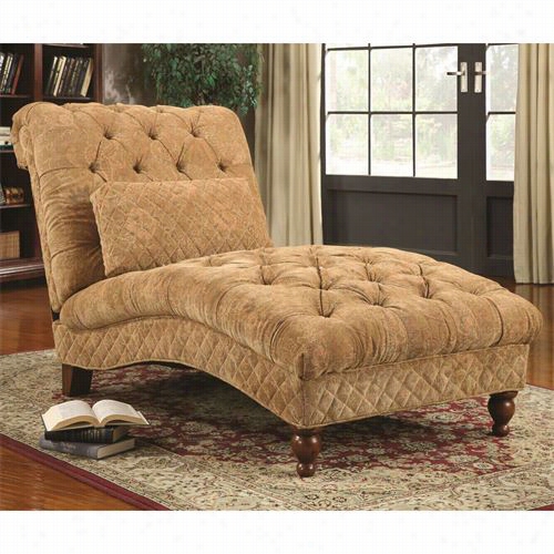 Coaster Furniture 902077 Goldrn T Oned Accent Chaise