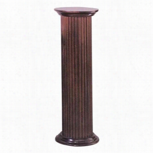 Cooper Classics 413 36"" Round Pedestal In Cherry