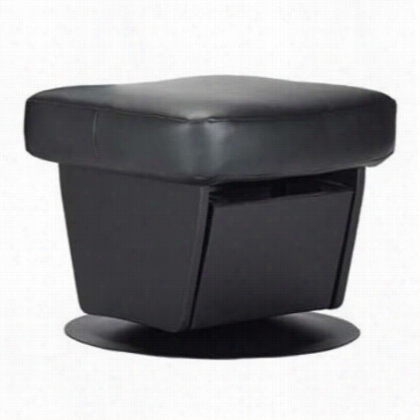 Dytailier 231-193-55 Wood Base Glide Ottoman With Metal Cathedral For  Reclijer 231-232-233-234