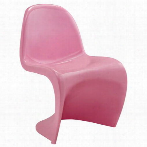 East End Imports Eei-123p-nk Slither Chair In Glossy Pink