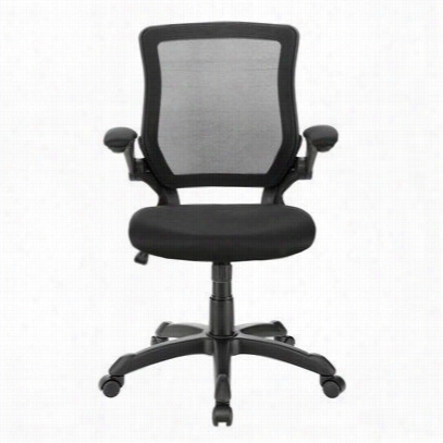 East End Imports Ei-825-blk Veer Office Chair With Mesh Back A Nd Mesh Fabrics Eat In Black