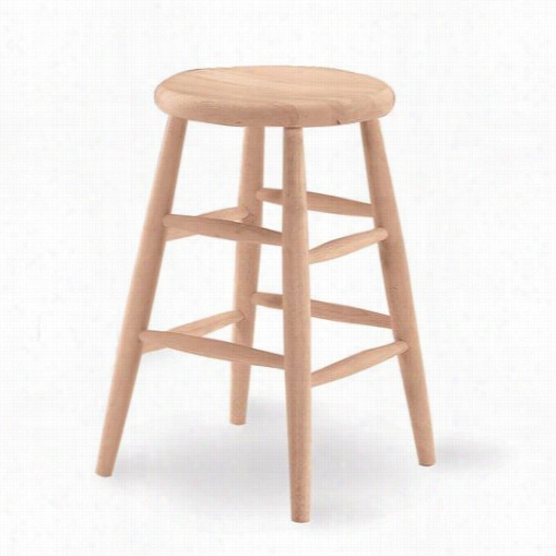 International Cincepts 1s-824 24"" H Scokped Seat Stool