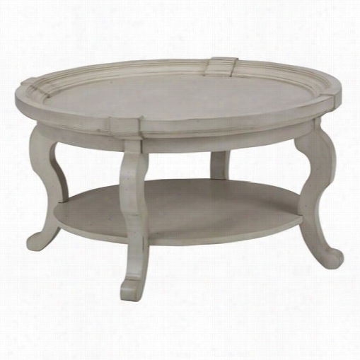 Jofran 540-2 Sebastian Round Cocktail Tab Le In Creamy