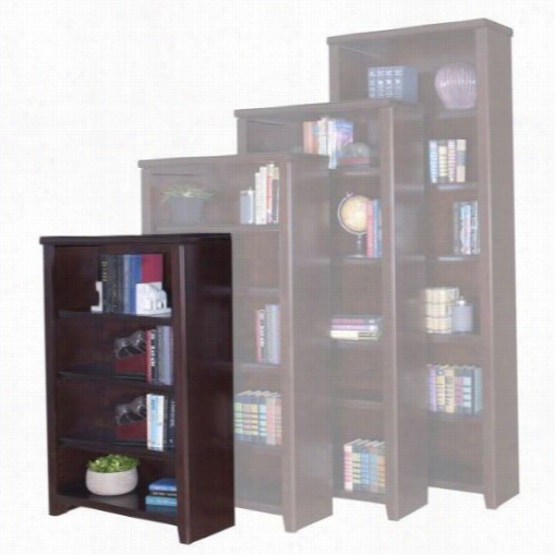 Kathy Ireland Home By Martin Tlc3248 Tribeca Loft 48"&qout; Bookcase