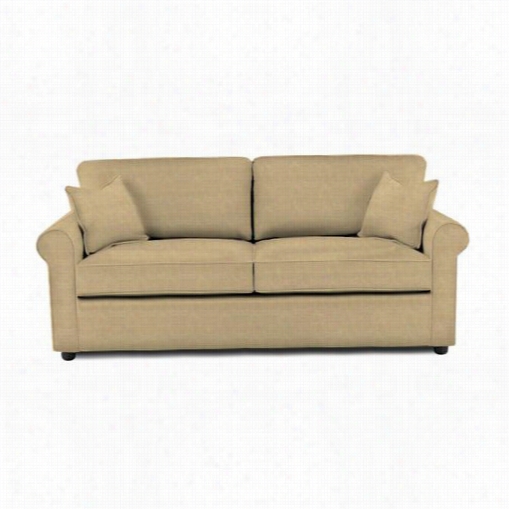 Klaussner 24900-s Brighton Microsuede Sofa Inn Khaki