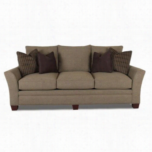 Klaussner 83844s Posen Sofa In Wooten Sandstone