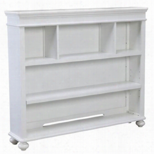 Legacy Classic Furniture 2830-7201 Madisonb Ookcase/hutch In Natural White Painted