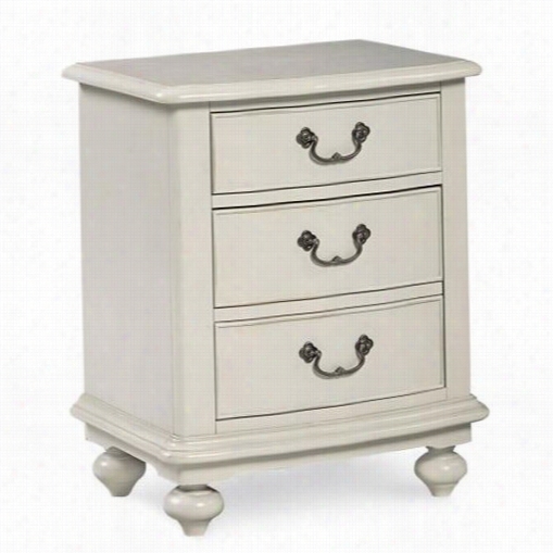 Legacy Classic Furnitture 3832-3100 Wendy Bellissimo Night Stand In Seashell White