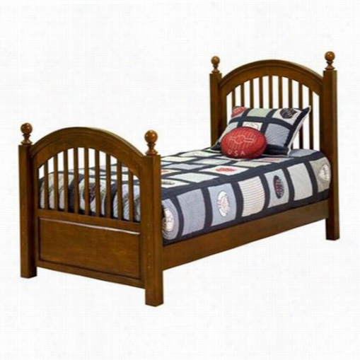 Legacy Classic Furiture 490-41033k Ajeican Spirit Twiin Complete L Ow Post Bed