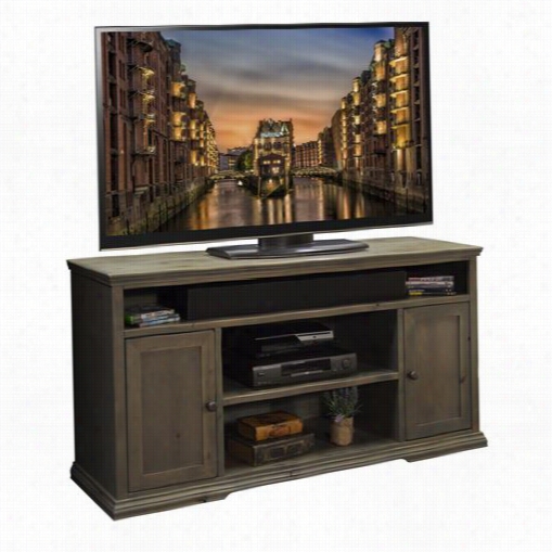 Legends Furniture Gy1328.bnw Greyson 622"" Tall Tv Cart In Barnwood