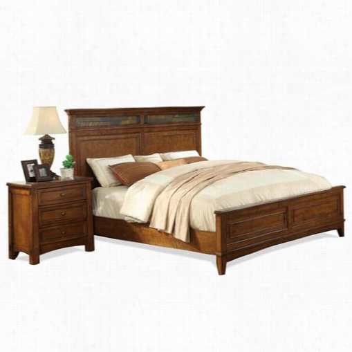 Riverside 2984-2972-2985 Craftsman Home King Bed