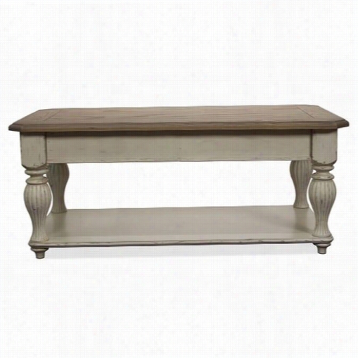 Riversidde 32504 Coventry Two Tenor Lift-top Rectangle Cocktail Table