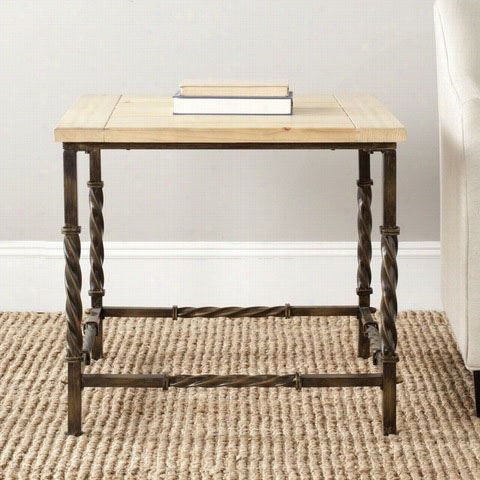 Safavieh Amh4122a Tonya Side Table In Natural